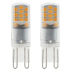 Castorama 2 Ampoules LED Diall Capsule G9 2,6W=28W Blanc Chaud