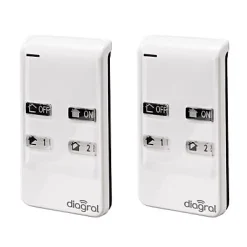 Castorama 2 Télécommandes Pour Alarme Diagral DIAG41ACK Alarme