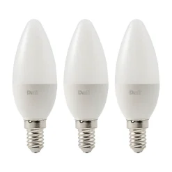 Castorama 3 Ampoules LED Diall E14 5W=40W Blanc Chaud