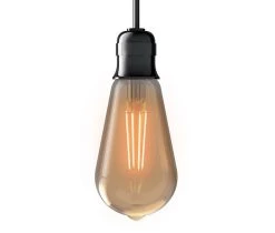 Castorama 5 Ampoules Filament LED ST64 E27 IP20 470lm 5W 40W 230V Blanc Chaud Ambrée