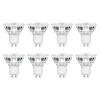 Castorama 8 Ampoules LED GU10 Spot Diall 4,5W=50W Blanc Chaud