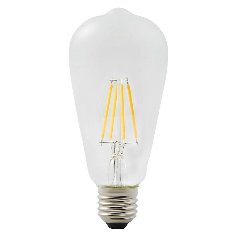 Castorama Ampoule à Filament ST64 LED Diall E27 4,5W=40W Blanc Chaud 1 Castorama Ampoule à Filament ST64 LED Diall E27 4,5W=40W Blanc Chaud