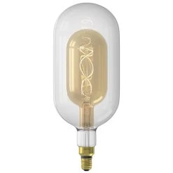 Castorama Ampoule à Suspendre Tube Sundsvall Fusion Dimmable E27 Tube ⌀ 15cm 240lm 3W Blanc Chaud Calex Or