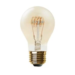 Castorama Ampoule LED à Filament A60 Ambre E27 250 Lm 4 W Blanc Chaud Diall
