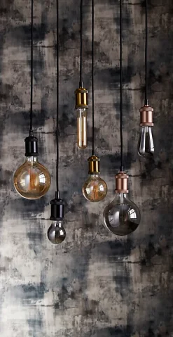 Castorama Ampoule LED à Filament Ambrée T32 E27 250lm 1800K 3.4W/25W Diall