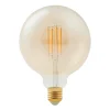 Castorama Ampoule LED à Filament Diall Globe Ø 120mm E27 9W=60W Blanc Chaud
