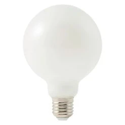 Castorama Ampoule LED à Filament Diall Globe E27 9W=75W Blanc Chaud
