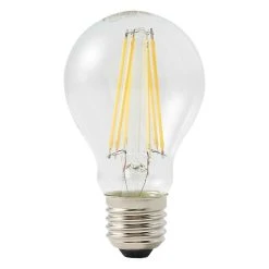 Castorama Ampoule LED à Filament GLS E27 1055lm 7.8W = 75W Ø6cm Diall Blanc Neutre