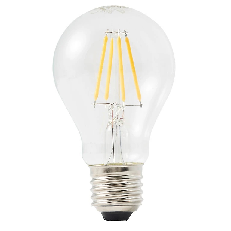 Castorama Ampoule LED à Filament GLS E27 470lm 3.4W = 40W Ø6cm Diall Blanc Chaud 1 Castorama Ampoule LED à Filament GLS E27 470lm 3.4W = 40W Ø6cm Diall Blanc Chaud