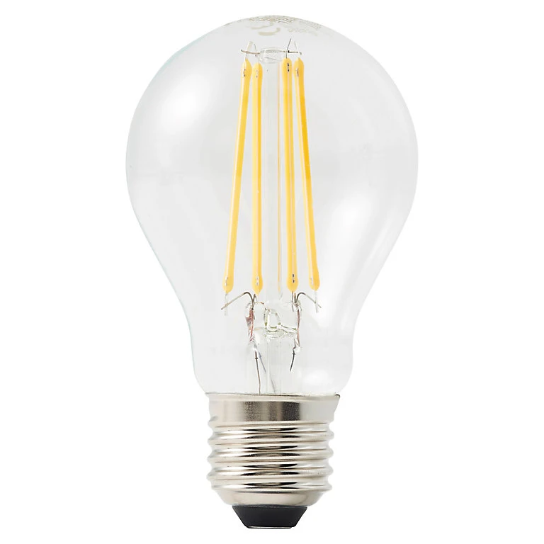 Castorama Ampoule LED à Filament GLS E27 806lm 5.9W = 60W Ø6cm Diall Blanc Chaud 1 Castorama Ampoule LED à Filament GLS E27 806lm 5.9W = 60W Ø6cm Diall Blanc Chaud