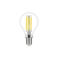 Castorama Ampoule LED à Filament Mini Globe E14 470lm 3.4W = 40W Ø4.5cm Diall Blanc Neutre