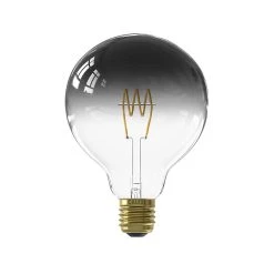 Castorama Ampoule LED Colors Nora Dimmable E27 Globe ⌀ 12,5cm 100lm 4W Blanc Chaud Calex Gris