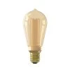 Castorama Ampoule LED Crown Glassfib Dimmable E27 ST64 ⌀ 6,4cm 100lm 3,5W Blanc Chaud Calex Or