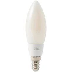 Castorama Ampoule LED Diall E14 7W=50W Blanc Chaud