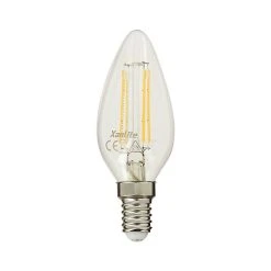 Castorama Ampoule LED E14 Flamme IP20 470lm 5W 40W Xanlite Blanc Chaud