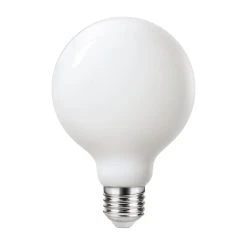 Castorama Ampoule LED Globe E27 1055lm 7.8W = 75W Ø9.5cm Diall Blanc Chaud Et Blanc Neutre