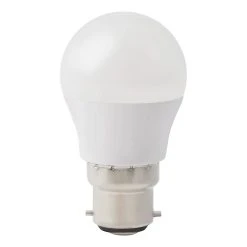 Castorama Ampoule LED Mini Globe B22 470lm 4.2W = 40W Ø4.5cm Diall Blanc Chaud