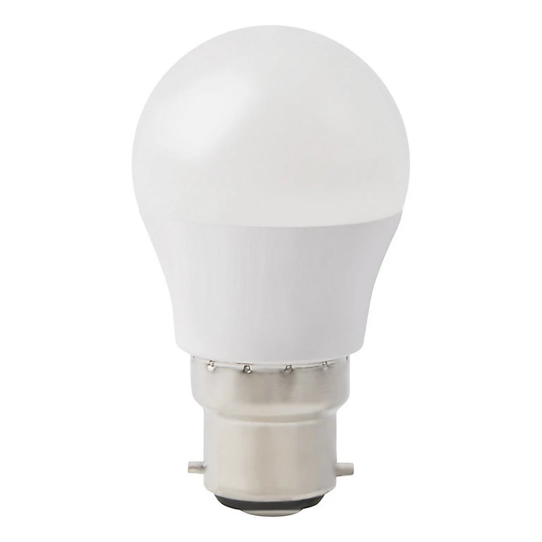 Castorama Ampoule LED Mini Globe B22 470lm 4.2W = 40W Ø4.5cm Diall Blanc Chaud 1 Castorama Ampoule LED Mini Globe B22 470lm 4.2W = 40W Ø4.5cm Diall Blanc Chaud