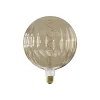 Castorama Ampoule LED Pulse Dijon Dimmable E27 Globe ⌀ 20cm 240lm 4W Blanc Chaud Calex Or