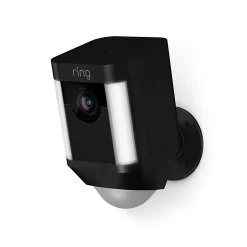 Castorama Camera De Vidéosurveillance Extérieure Sans Fil Ring Spotlight Cam Battery