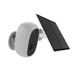 Castorama Caméra De Vidéosurveillance Sans Fil Extérieure Chacon Panneau Solaire