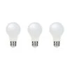 Castorama Lot 3 Ampoules LED A60 E27 1055lm 9.5W = 75W Ø6cm Diall Blanc Chaud