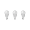 Castorama Lot 3 Ampoules LED A60 E27 1521lm 13.8W = 100W Ø6cm Diall Blanc Chaud