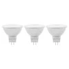 Castorama Lot 3 Ampoules LED MR16 GU5.3 621lm 6.1W = 50W Ø4.5cm Diall Blanc Chaud