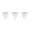 Castorama Lot 3 Ampoules LED Spot Réflecteur GU10 345lm 3.6W = 50W Ø5cm Diall Blanc Neutre