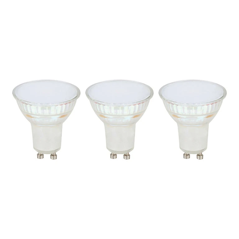 Castorama Lot 3 Ampoules LED Spot Réflecteur GU10 450lm 4.8W = 50W Ø5cm Diall Blanc Chaud 1 Castorama Lot 3 Ampoules LED Spot Réflecteur GU10 450lm 4.8W = 50W Ø5cm Diall Blanc Chaud