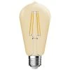Castorama Lot 4 Ampoules Dimmable E27 ST64 4,2W Blanc Chaud Nordlux Goldcolor +1 Gratuit