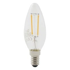 Castorama Lot 6 Ampoules LED à Filament 250lm 25W = 3W Blanc Neutre Diall