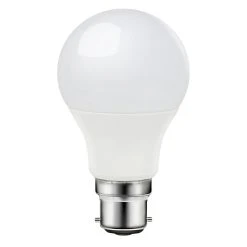Castorama Lot 6 Ampoules LED B22 A60 806lm Blanc Chaud 7,3W 60W Diall L.10,3 X Ø6 Cm
