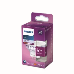 Castorama Spot LED GU5.3 660lm 7W = 50W IP20 Blanc Froid Philips