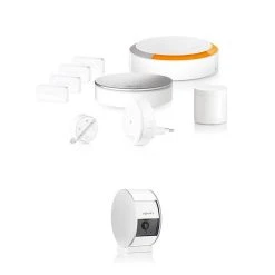 Castorama Système D'alarme Somfy Home Alarme Max + Caméra De Surveillance Intérieure Somfy